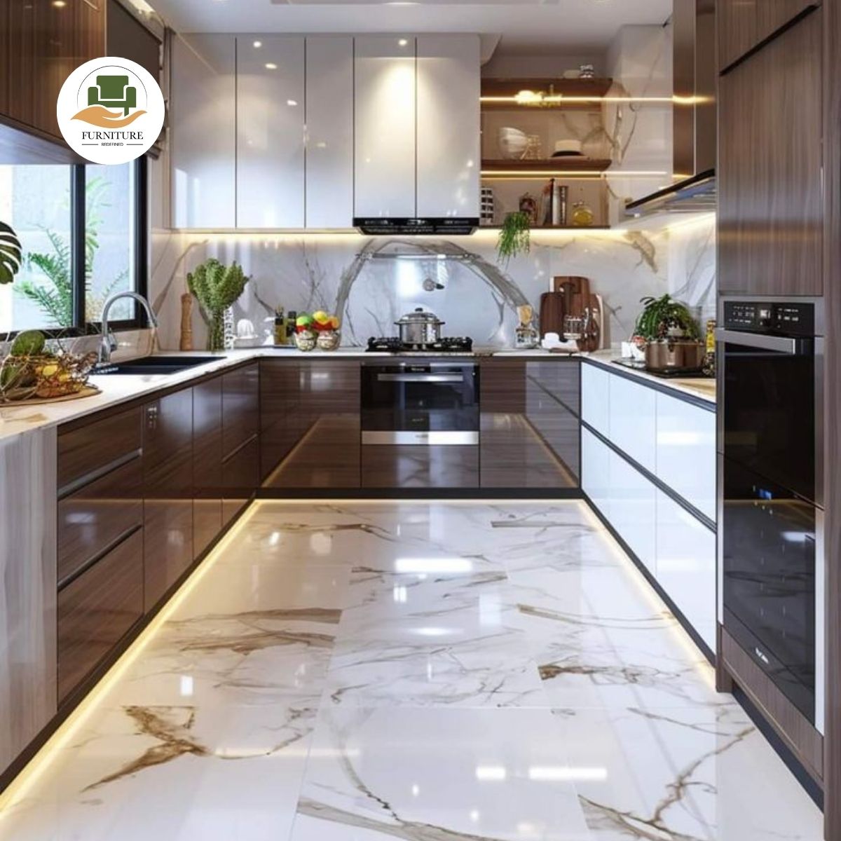 Parallel Shaped Kitchen Designs