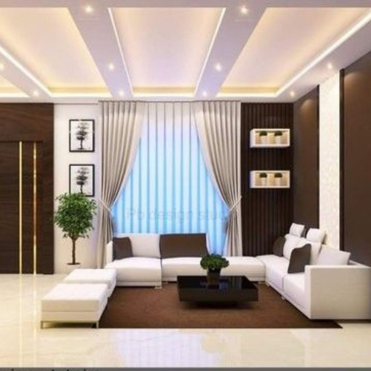 Drawing & Living Room Interiors