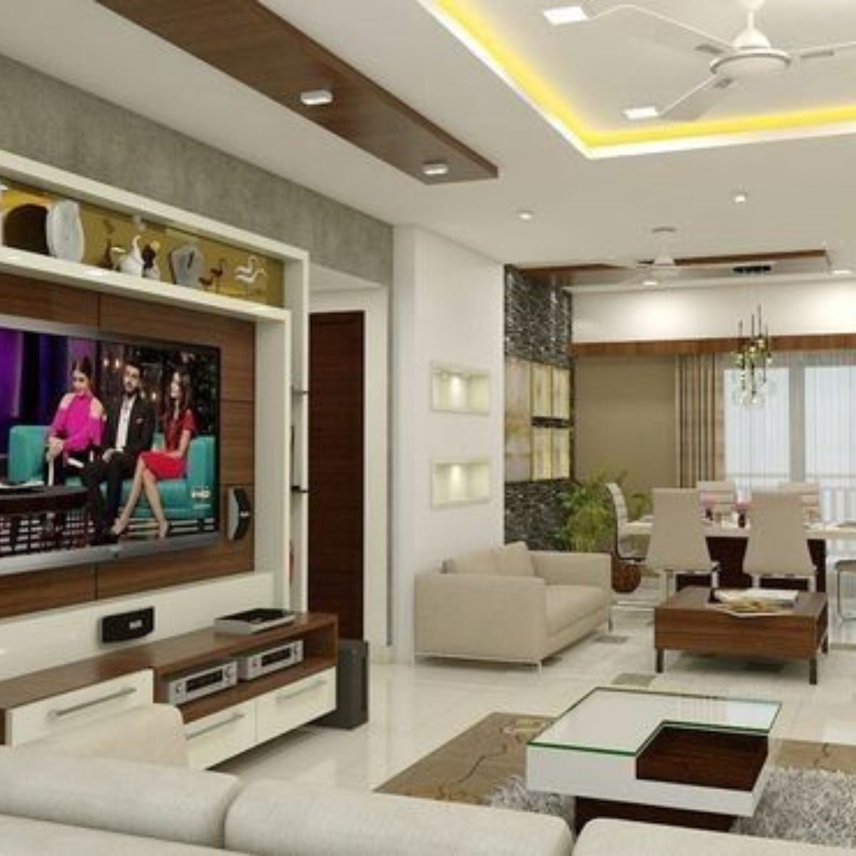 Drawing & Living Room Interiors