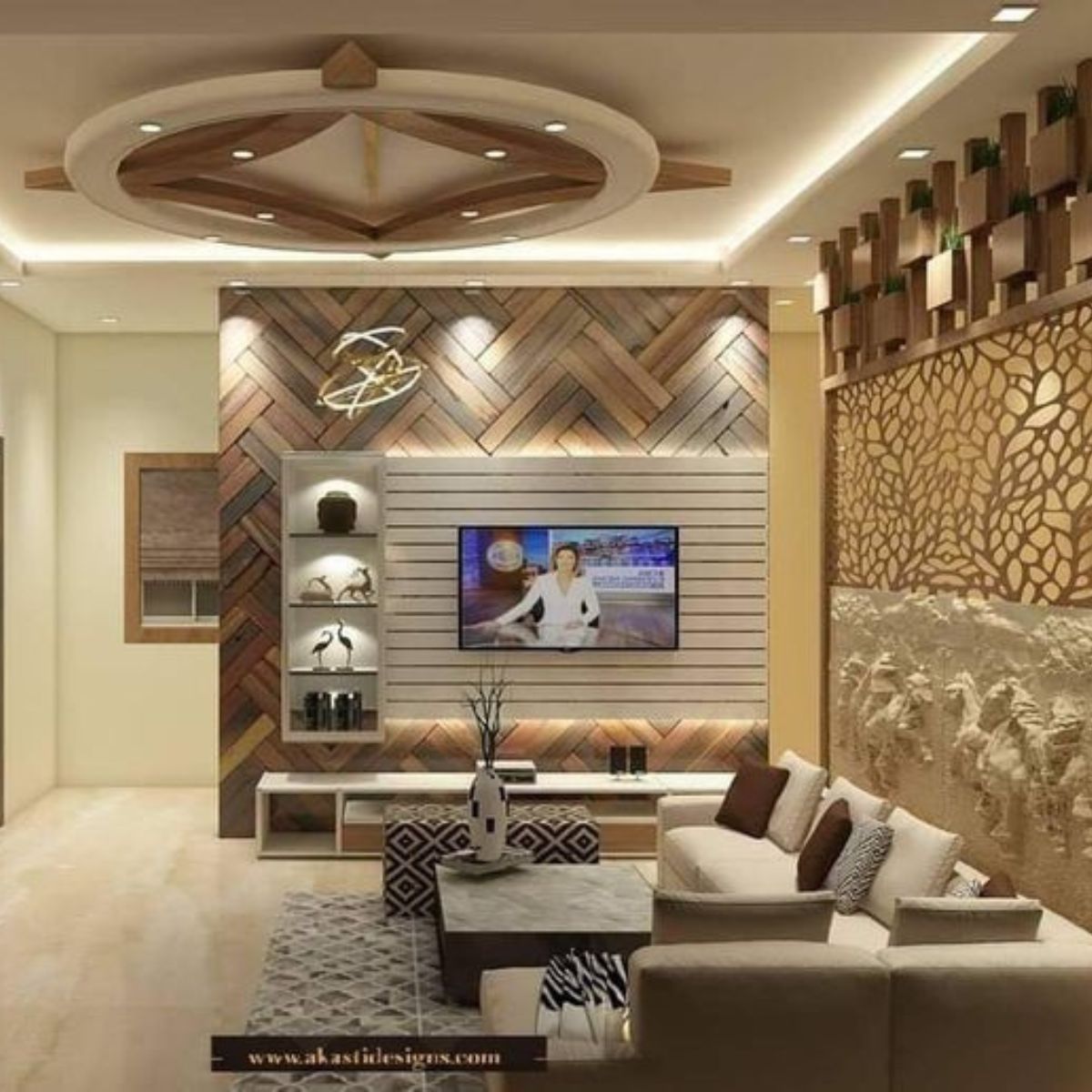 Drawing & Living Room Interiors