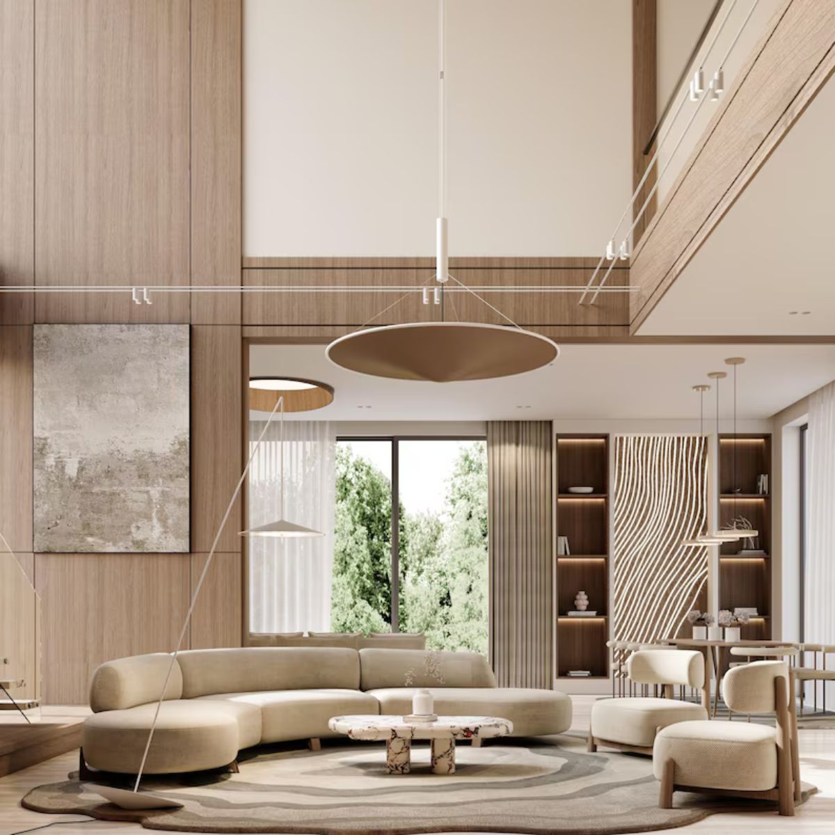 Drawing & Living Room Interiors