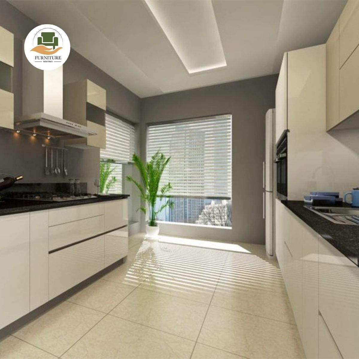 Parallel Shaped Kitchen Designs