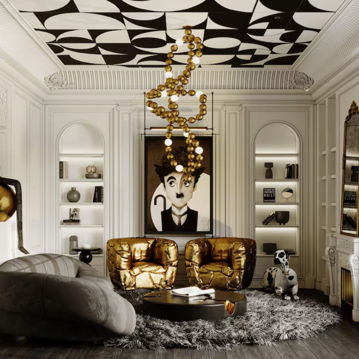 Drawing & Living Room Interiors