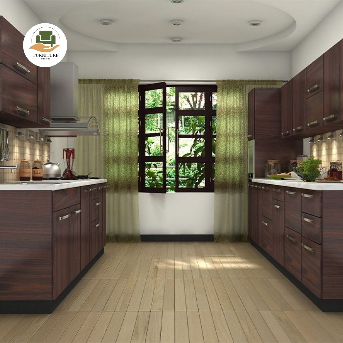 Parallel Shaped Kitchen Designs