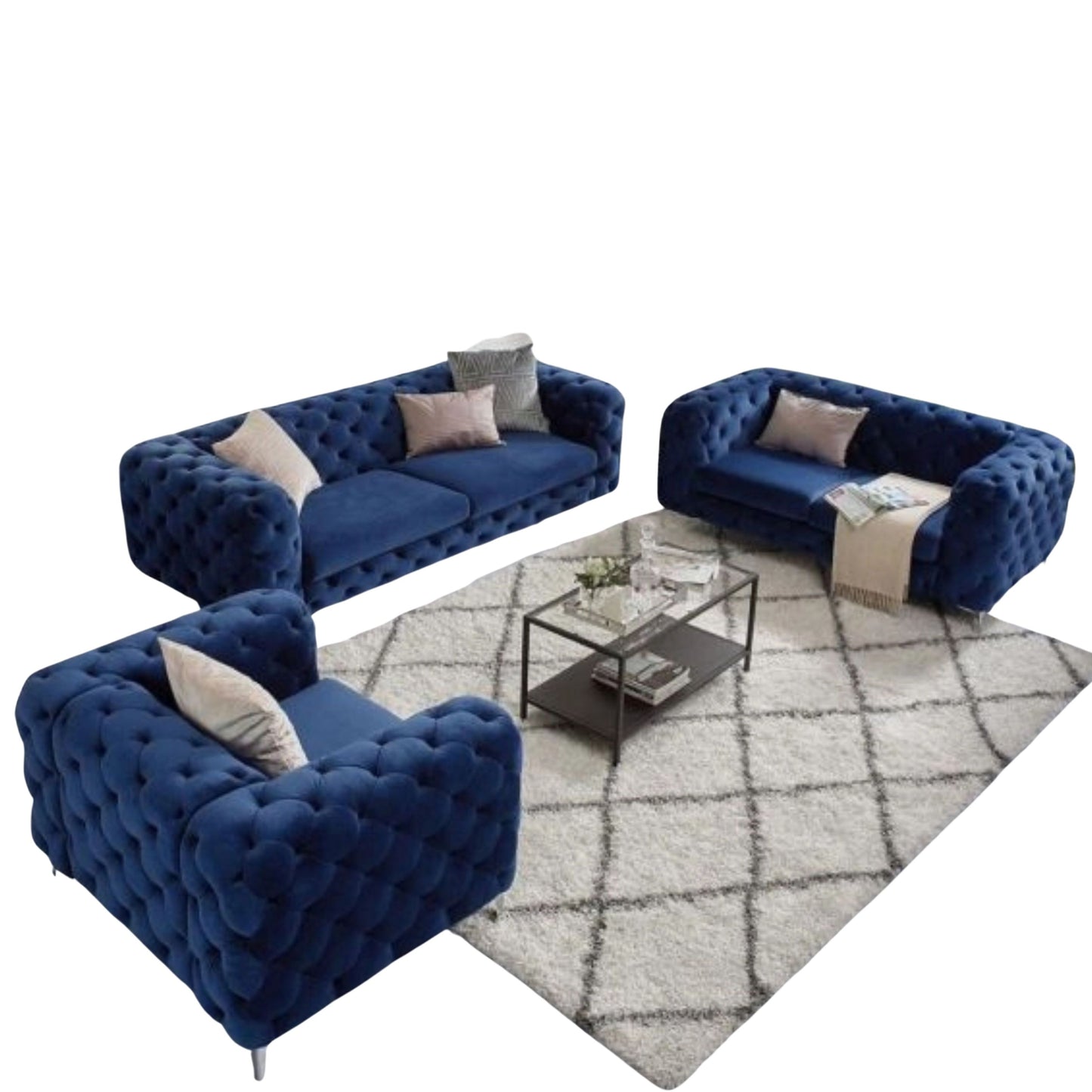 7-Seater Chesterfield Designer Sofa