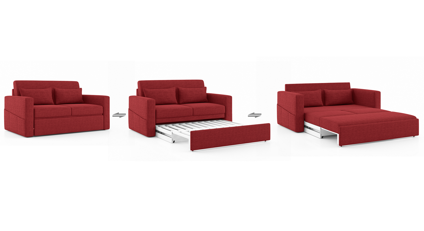 3-Seater Pull Out Sofa-cum-Bed in variant colours
