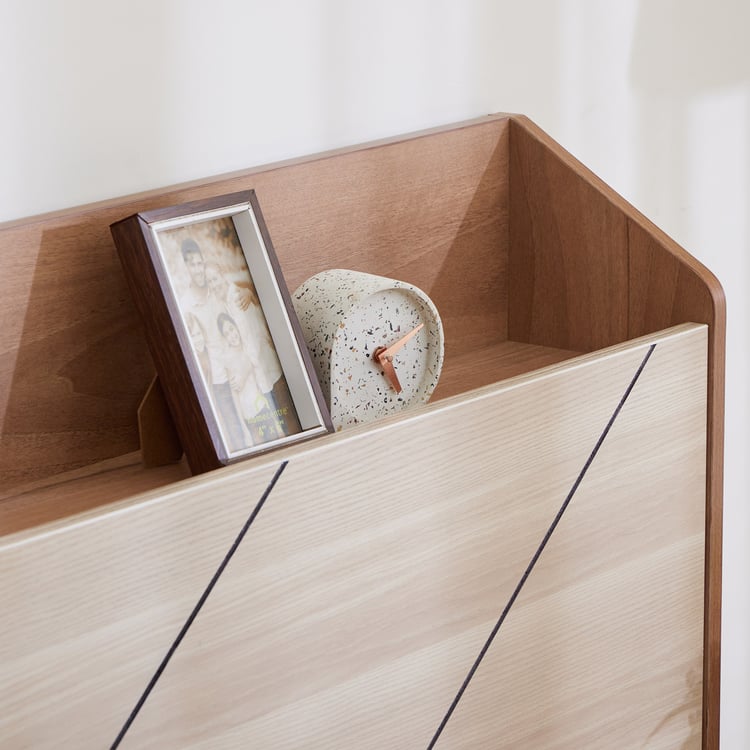 King Size Bed with Laminate and Hydraulic Box Storage