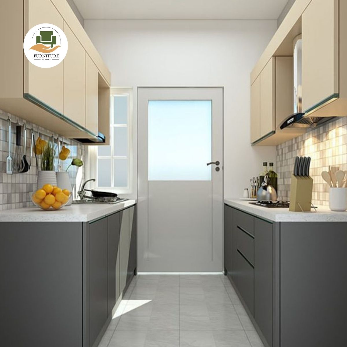 Parallel Shaped Kitchen Designs