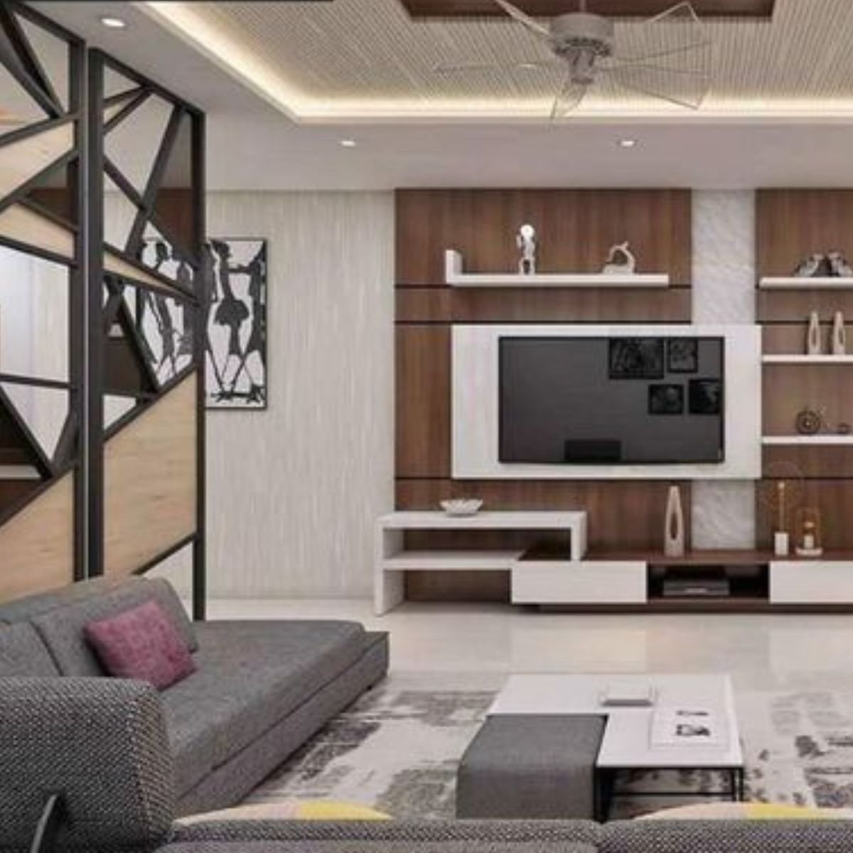 Drawing & Living Room Interiors