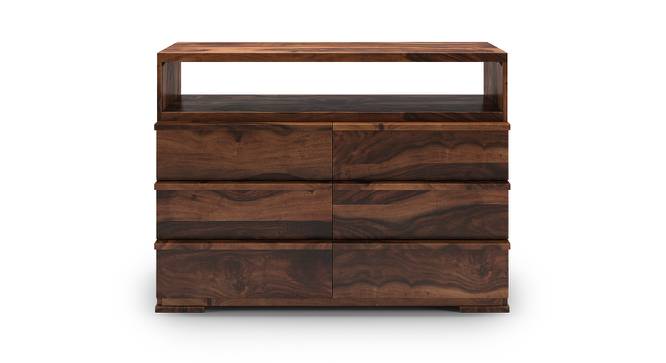 Sheesham Solid Wood Chester with 6-Drawers & Open Top