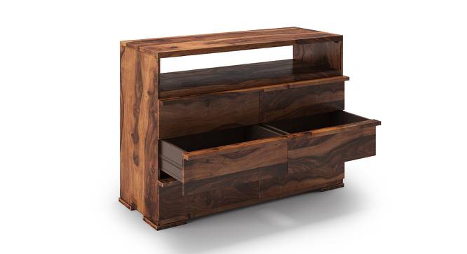 Sheesham Solid Wood Chester with 6-Drawers & Open Top