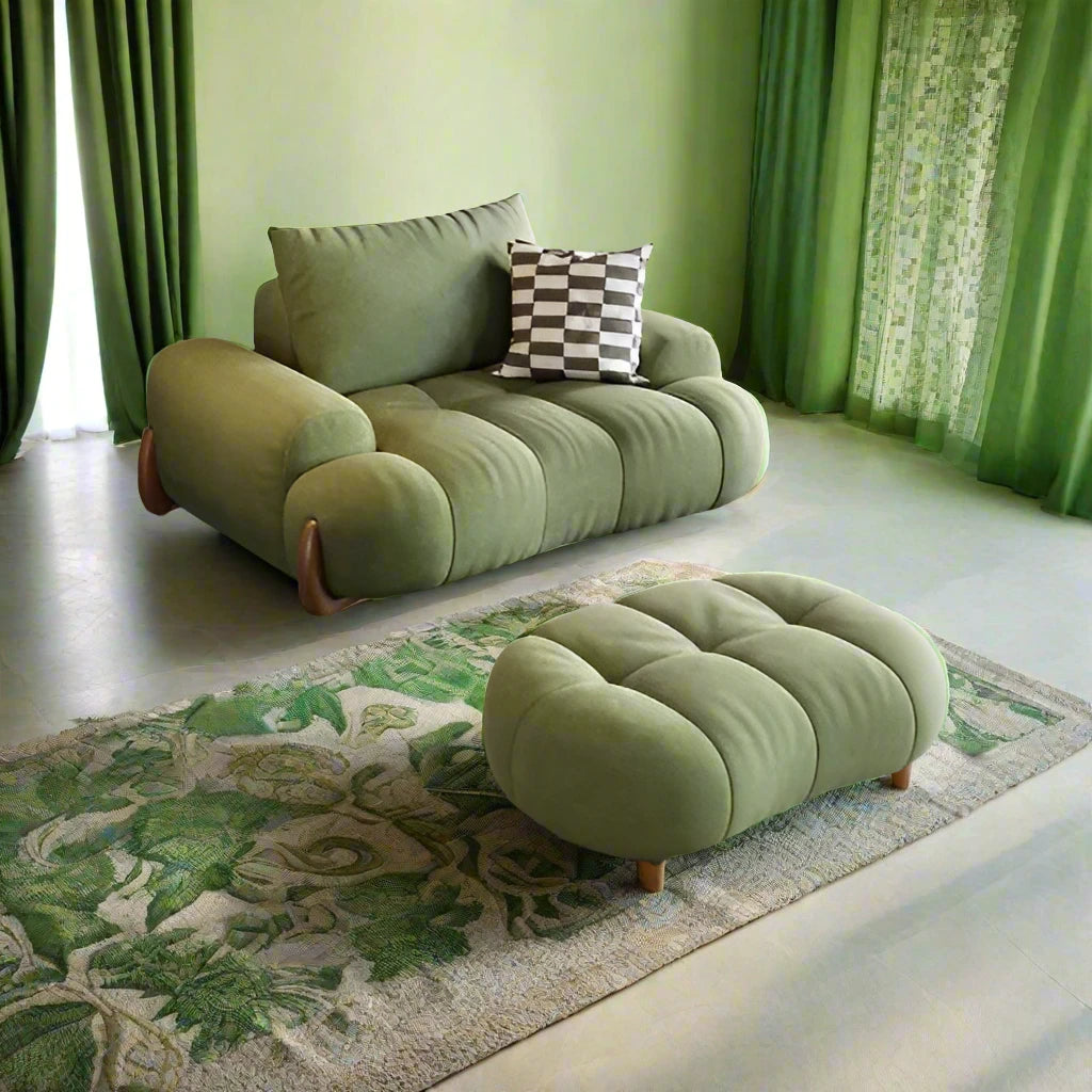 Curved Luxury Sofa Set for living Room