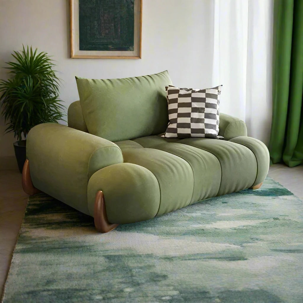 Curved Luxury Sofa Set for living Room