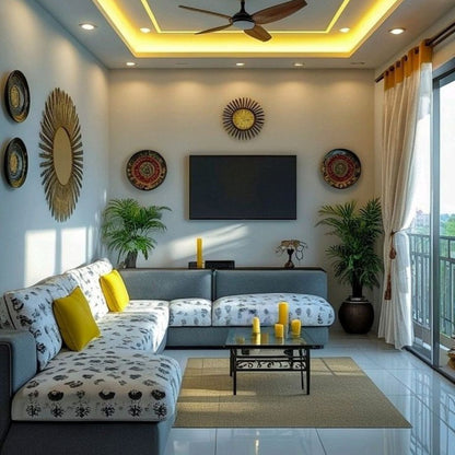 Drawing & Living Room Interiors
