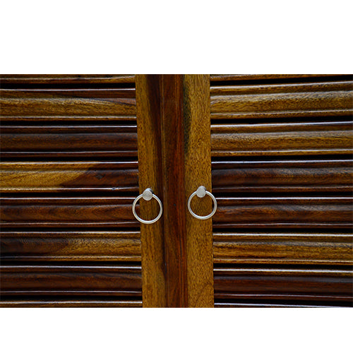 Sheesham Wood Shoe Rack Cabinet