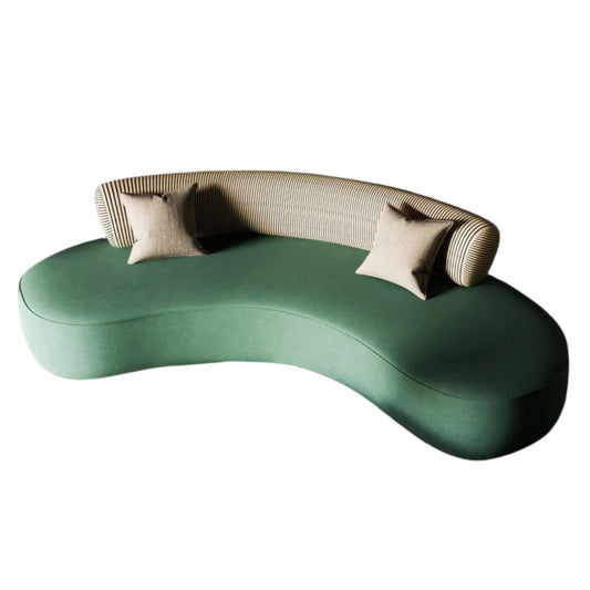 Curved Luxury Couch (3-Seater)