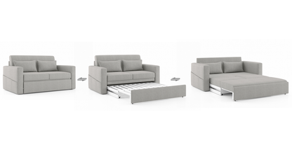3-Seater Pull Out Sofa-cum-Bed in variant colours