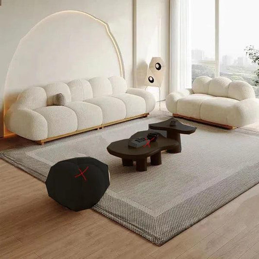 Designer Upholstered 3-Seater Sofa