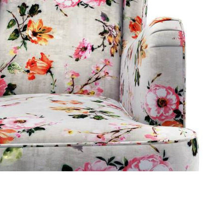 Floral Wing in Premium Printed Fabric