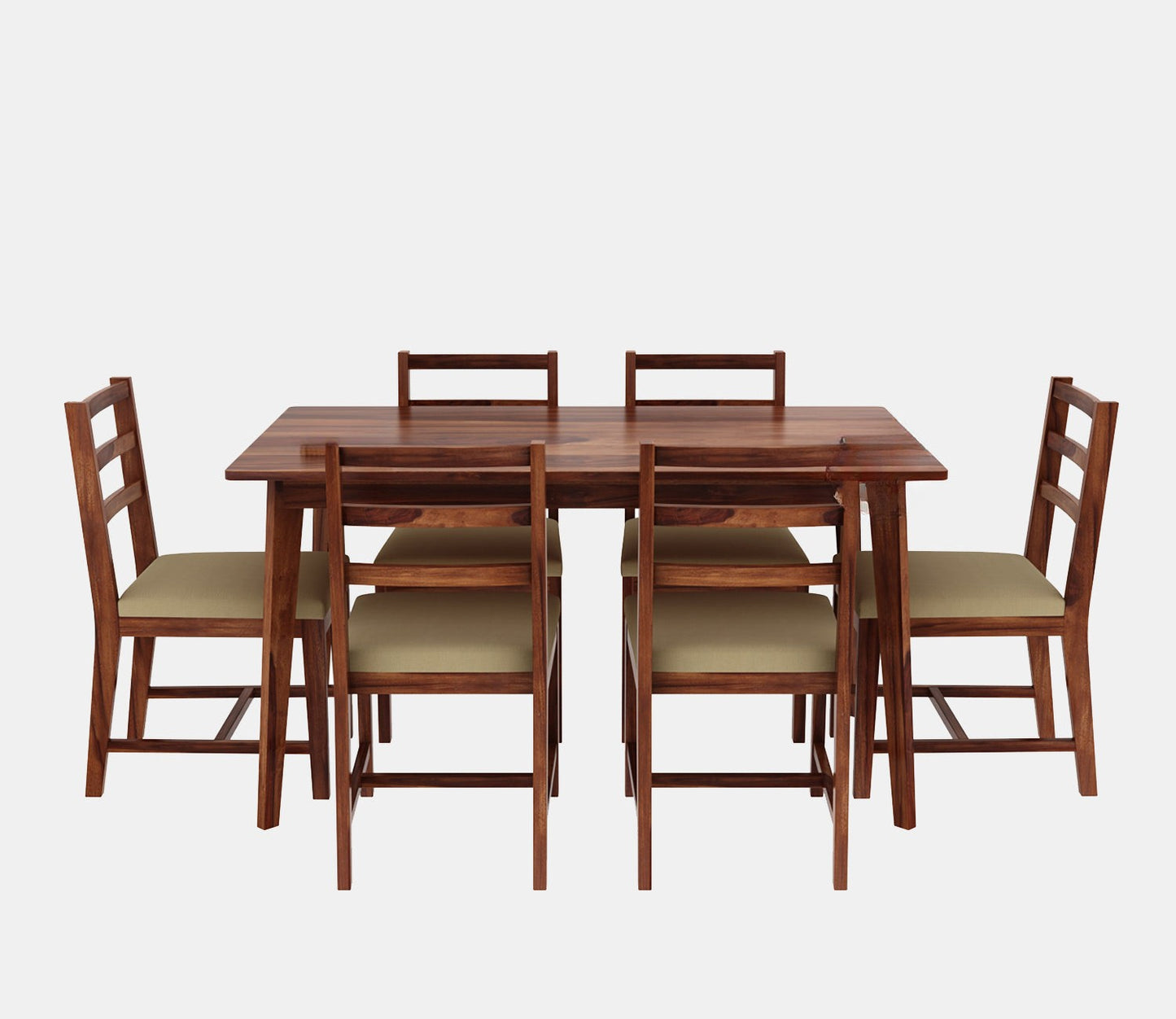Sheesham Wood 6-Seater Dinning Table Set