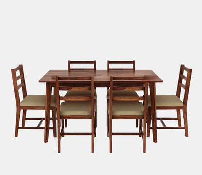 Sheesham Wood 6-Seater Dinning Table Set