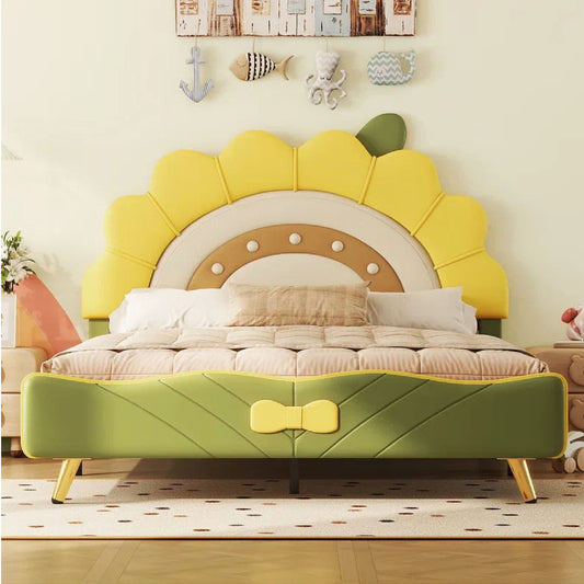 Kids Sunflower Design Bed