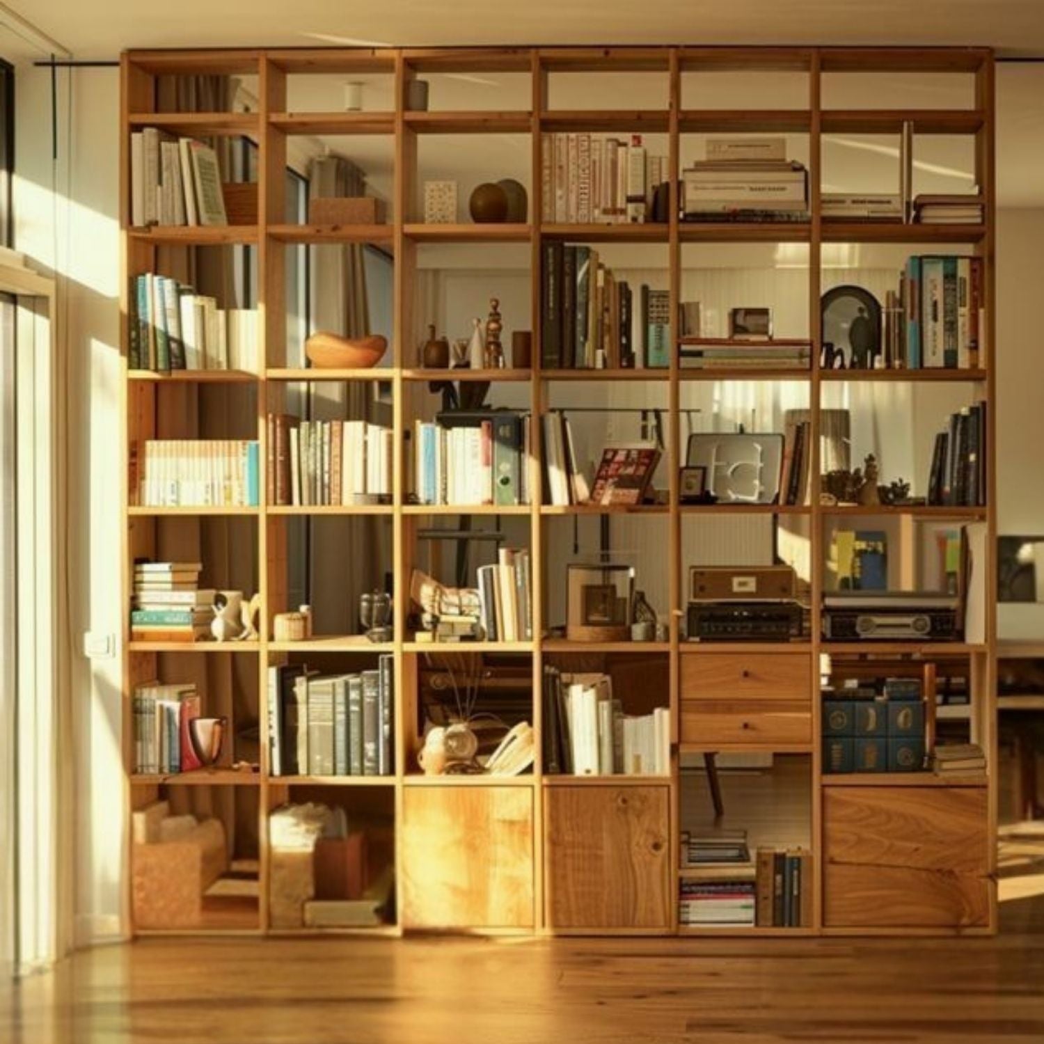 Partition Book Rack – Furniture Redefined