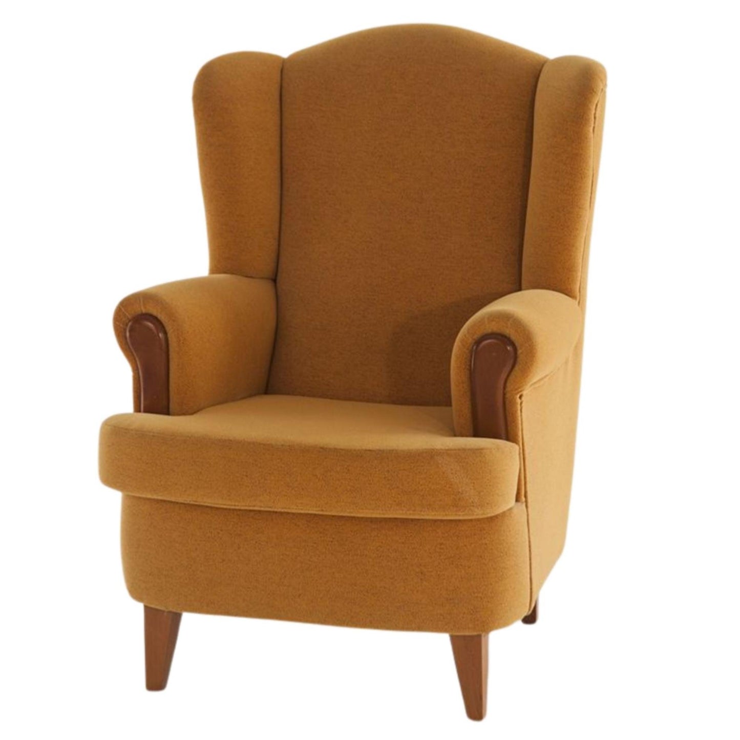 Dijon Mustard Wing Chair