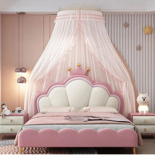 Danish Style Kids King Bed in Super Soft Upholstry