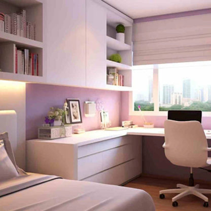 Kids Study Bedroom Interiors