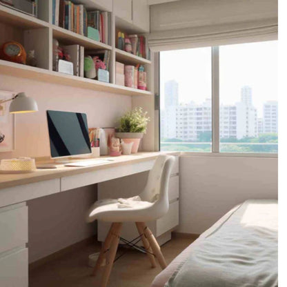 Kids Study Bedroom Interiors